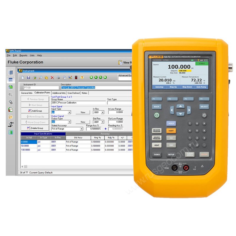 Калибратор давления Fluke 729 30G
