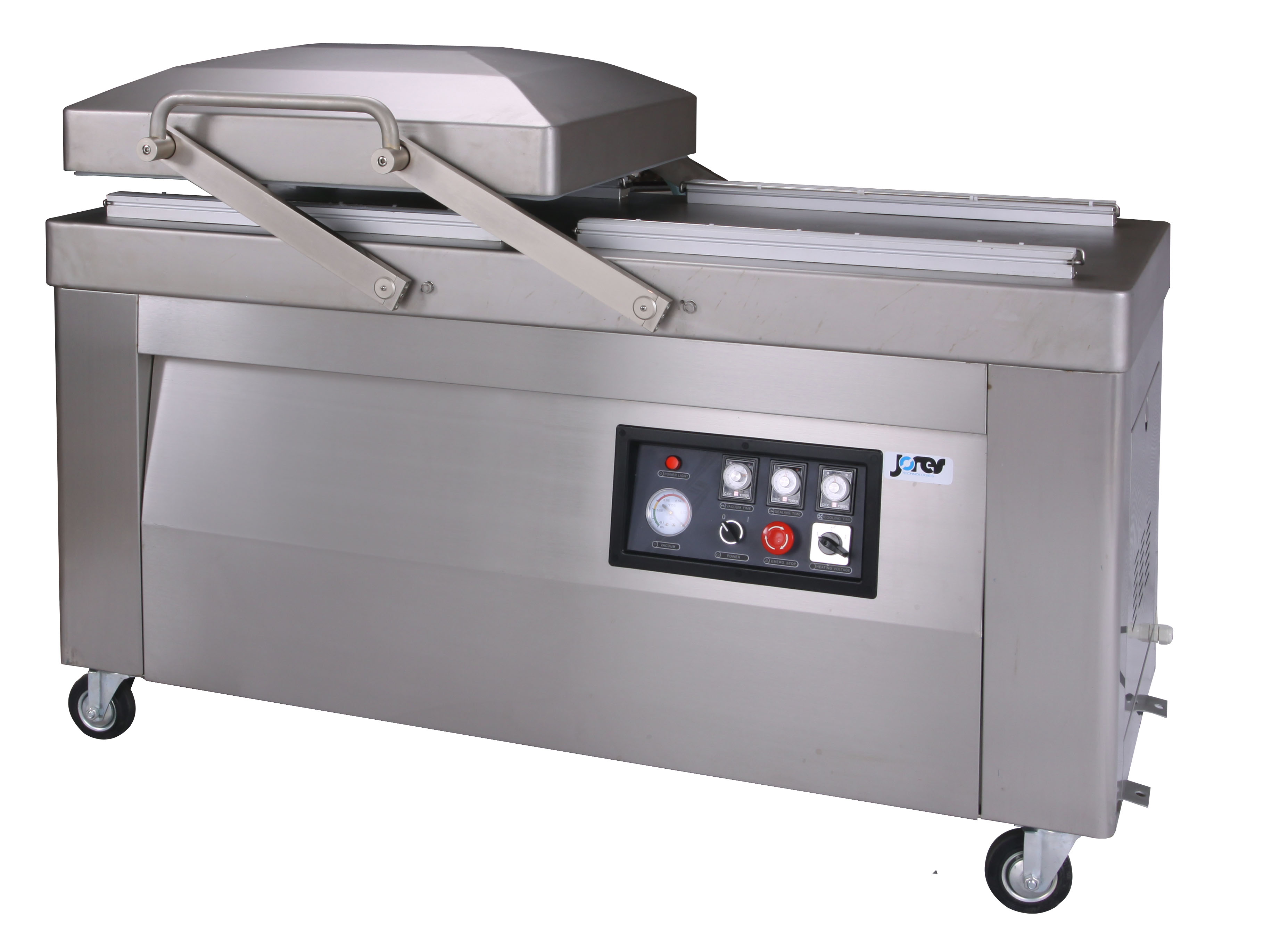 Напольный вакуумный упаковщик HVC-610S/2B-G (DZQ-610/2SB) (нерж., газ)
