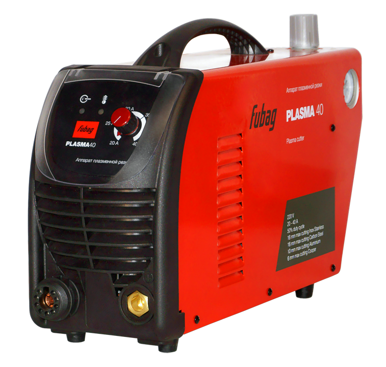 Аппарат плазменной резки FUBAG PLASMA 40 (38 026) + плазменная горелка FB P40 6m (38467)
