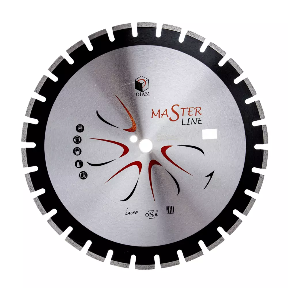 Алмазный диск (круг) DIAM Master Line 500x3.4x10x25.4 асфальт 000490
