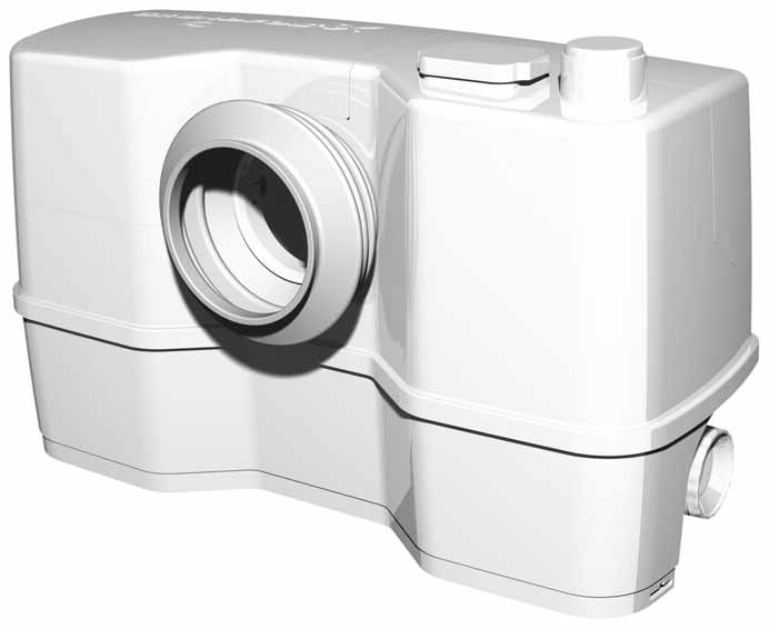 Насос принудительной канализации Grundfos Sololift 2 WC-3 (унитаз+раковина+душевая кабина)
