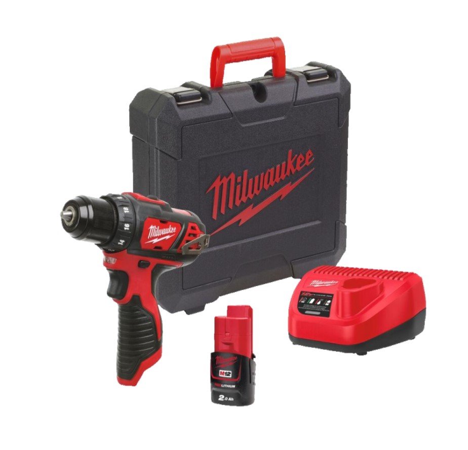 Акк. дрель/ш. M12 BDD-201C FUEL (Li-Ion2Aч) 4933479439 MILWAUKEE
