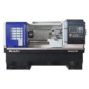 MetalTec CK 40x750 токарный станок ЧПУ с прямой станиной
