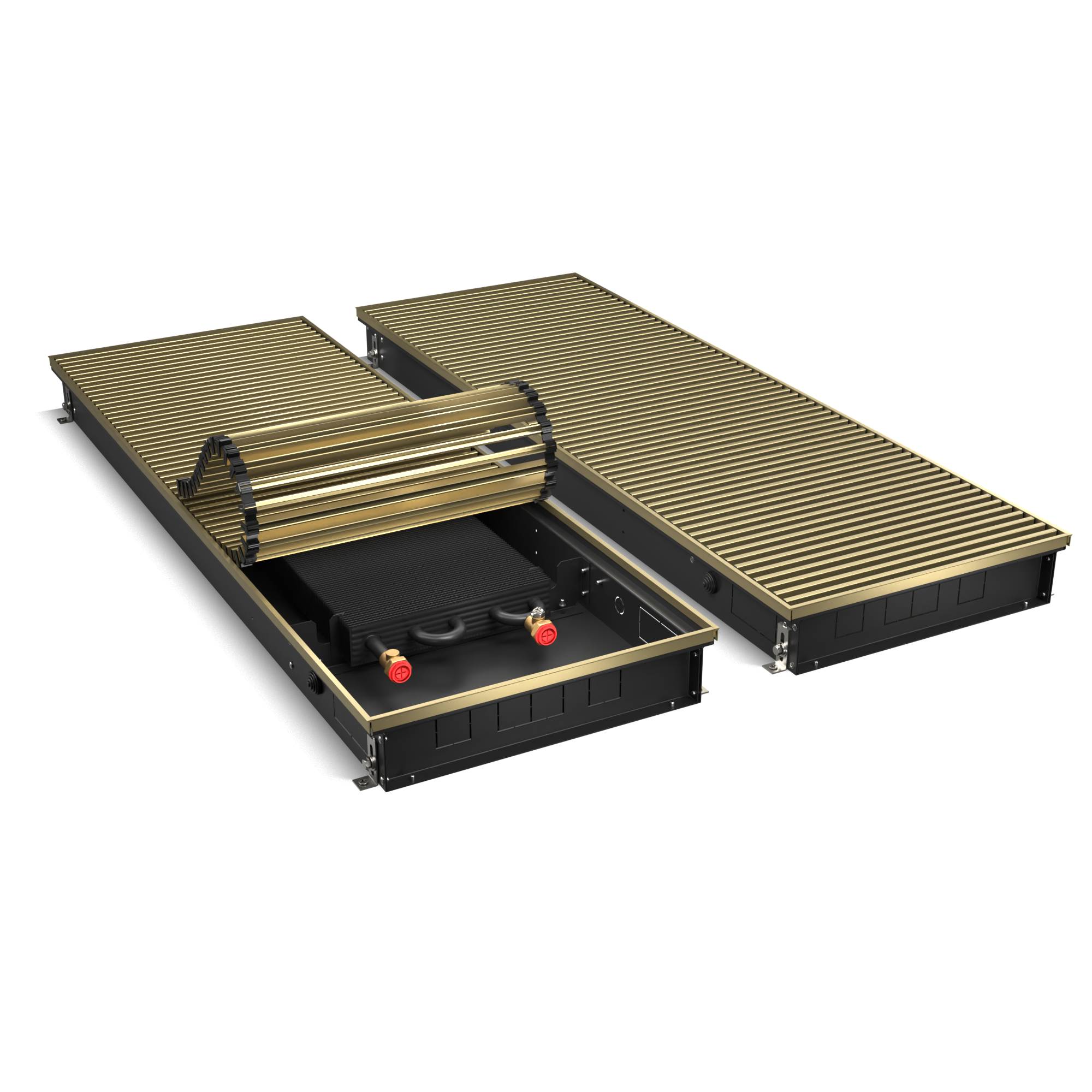Конвектор внутрипольный Royal Thermo ATRIUM-90/400/1600-DG-U-LB
