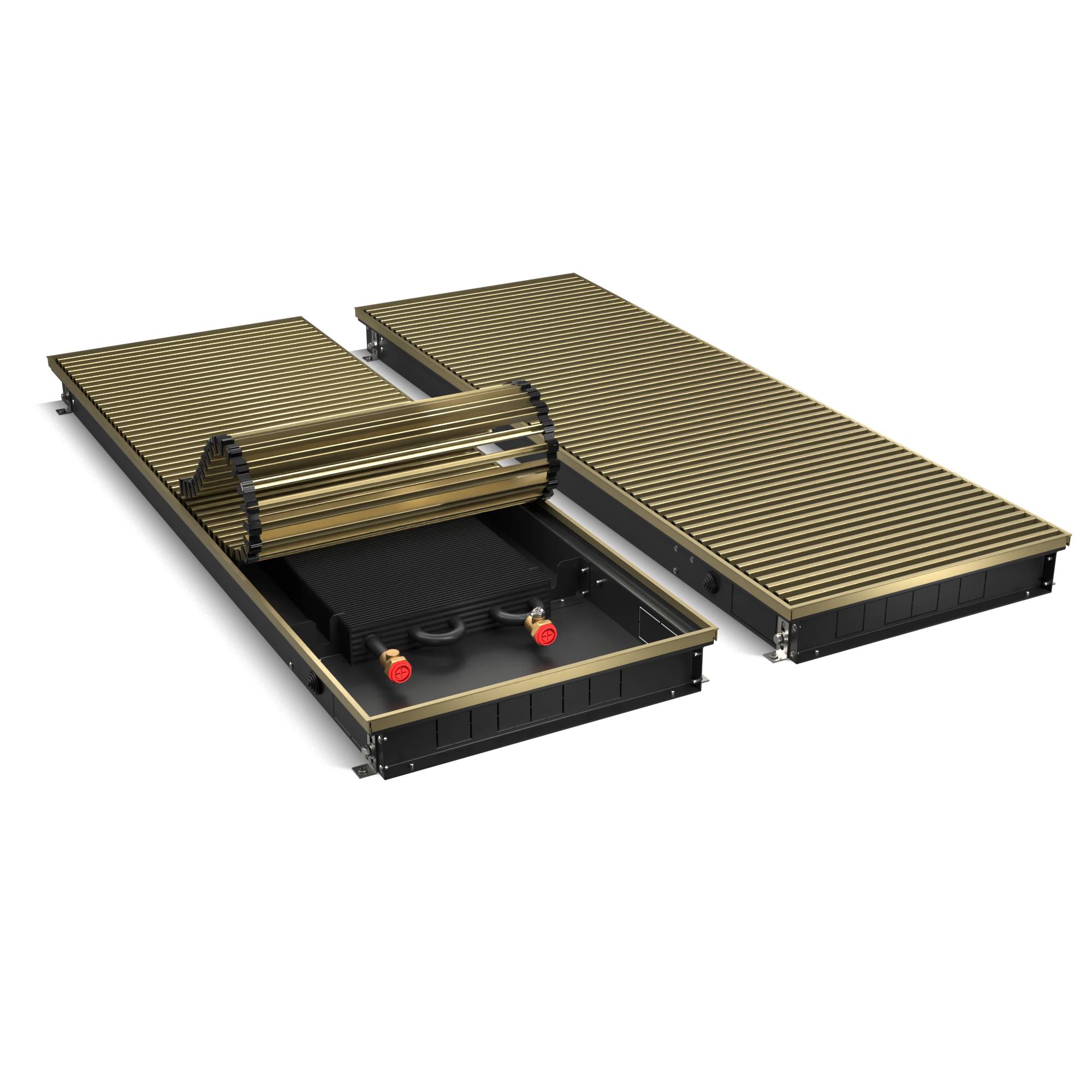 Конвектор внутрипольный Royal Thermo ATRIUM-75/400/1000-DG-U-LB
