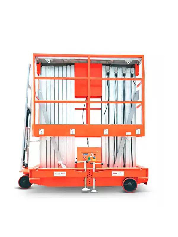 Подъемник мачтовый телескопический модели GTWY12A AC 220V50HZ (от сети) 200 кг 12 м.
