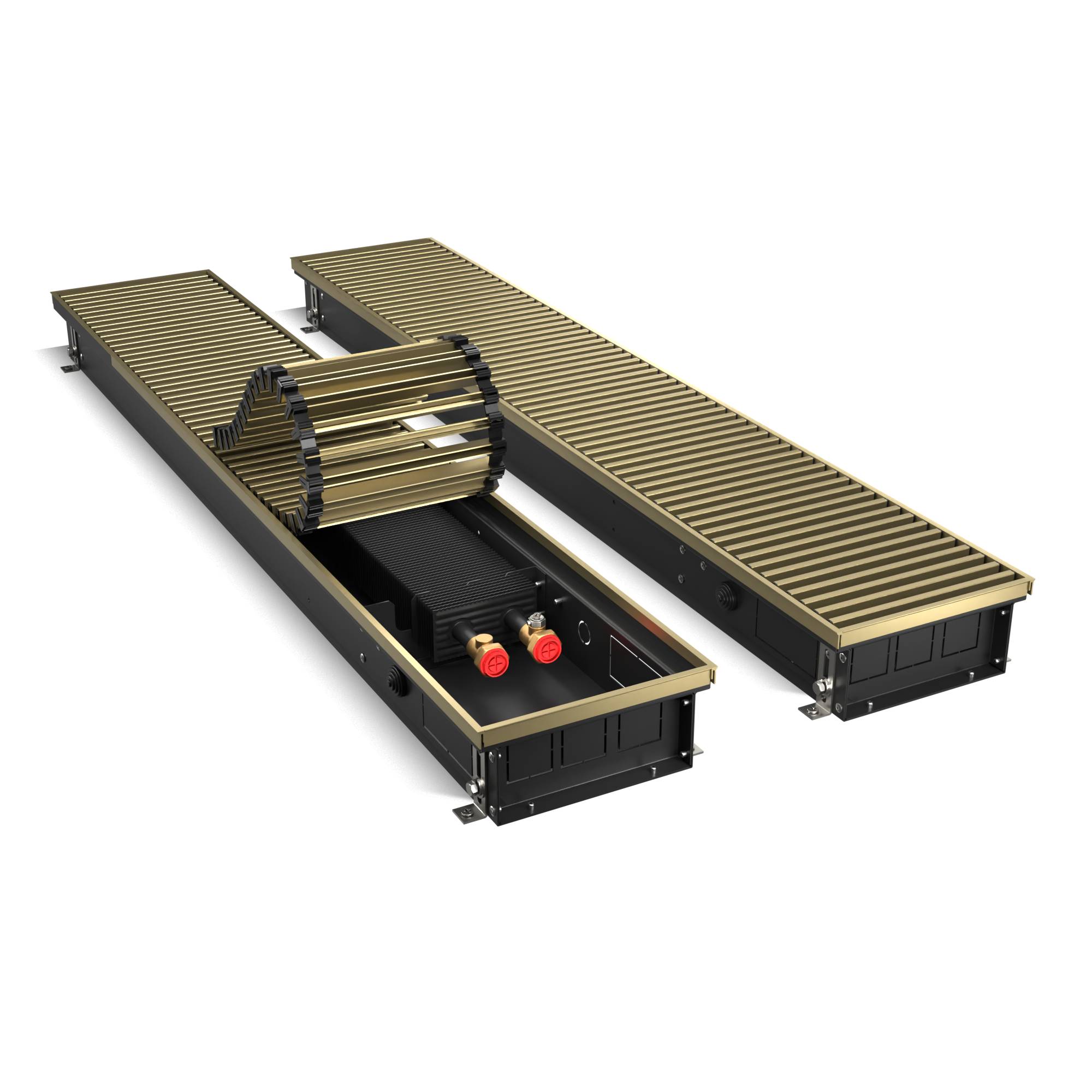 Конвектор внутрипольный Royal Thermo ATRIUM-90/200/2800-DG-U-LB
