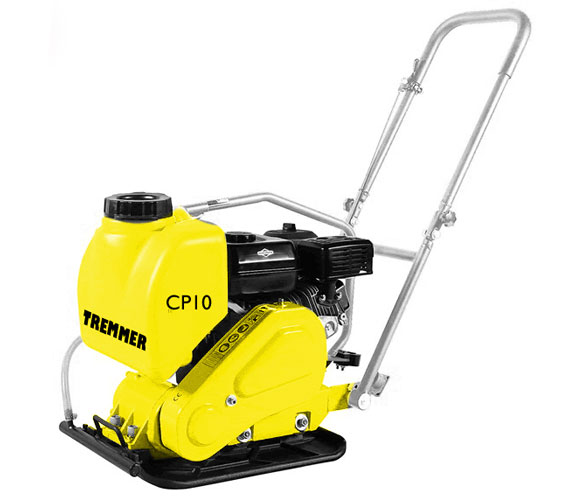 Виброплита TREMMER СР10-4 (60 кг), двигатель Honda GX160
