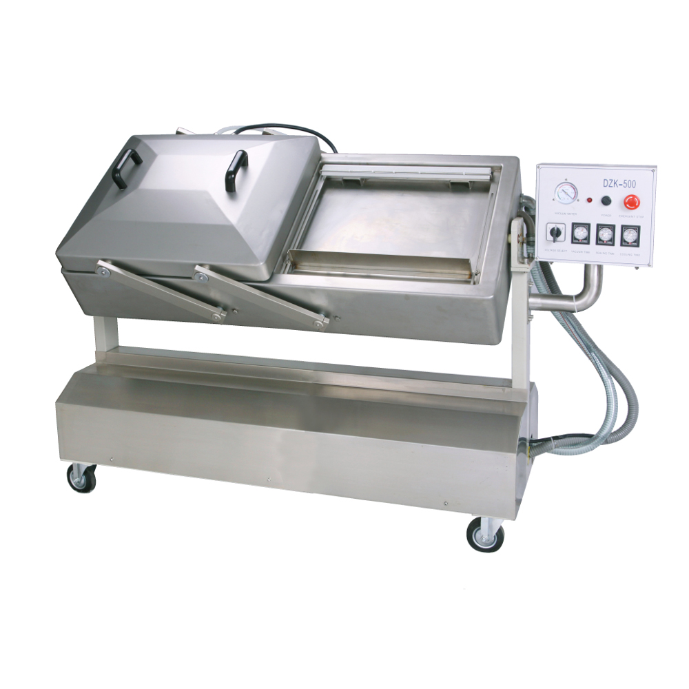 Вакуумный упаковщик DZK-500/S-G (нерж., газ)
