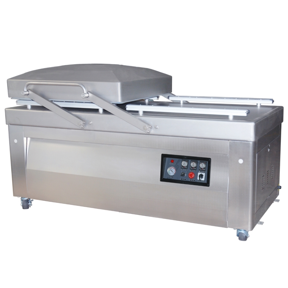 Напольный вакуумный упаковщик HVC-820S/2B (нерж.)
