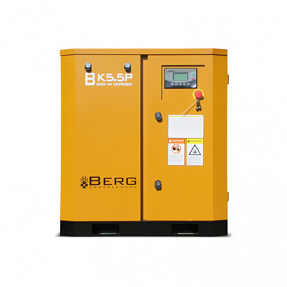 Винтовой компрессор без ресивера BERG ВК-5.5Р-8 IP 54
