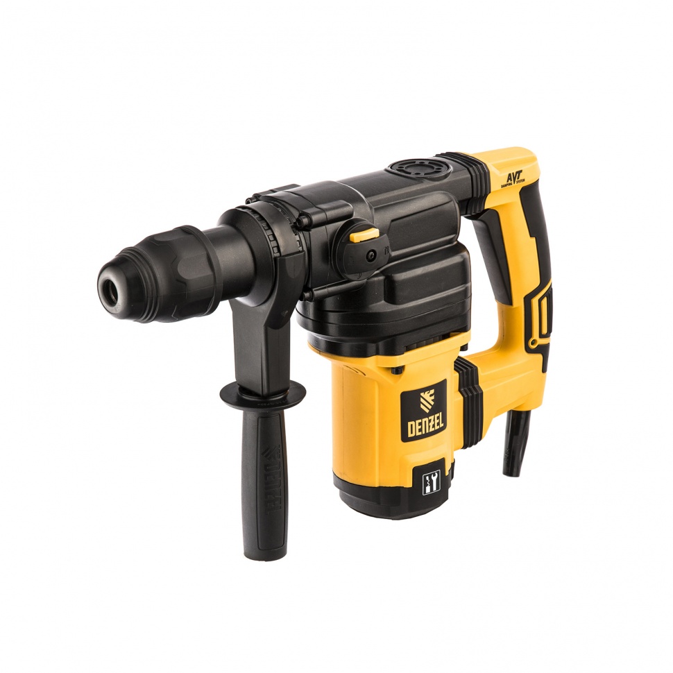 Перфоратор электрический RHV-1050-38-max, SDS-max, 1050 Вт, 10 Дж, 2 плюс 1 режим Denzel
