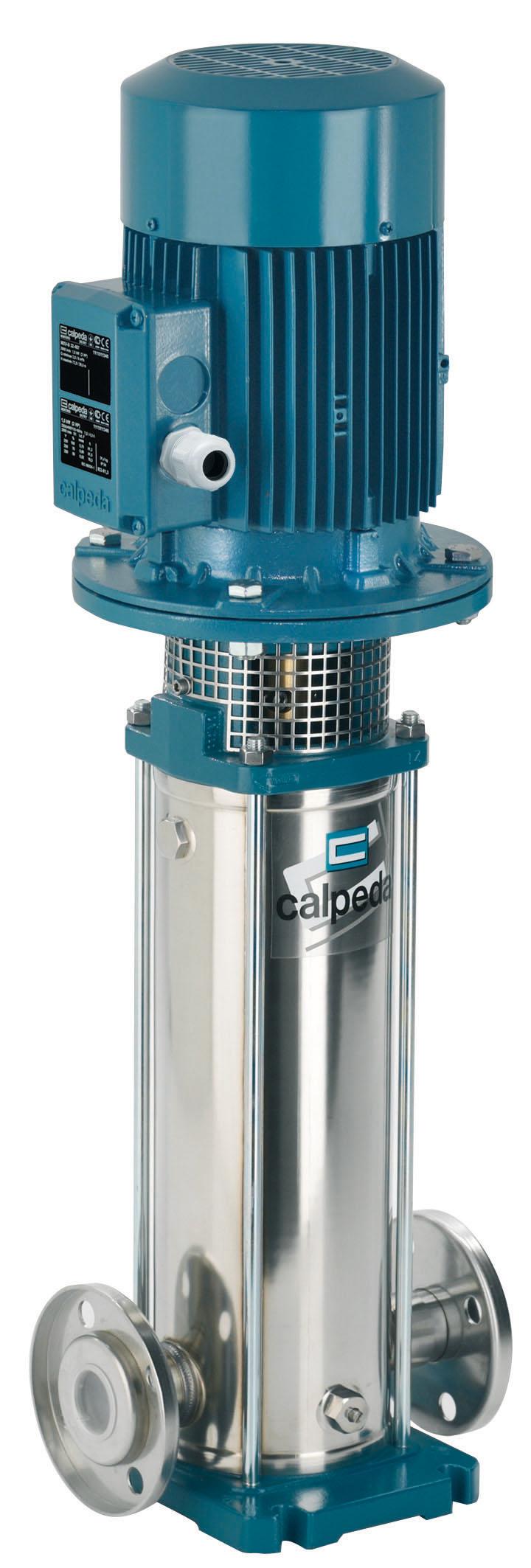 Вертикальный многоступенчатый насосный агрегат Calpeda MXV 40-810
