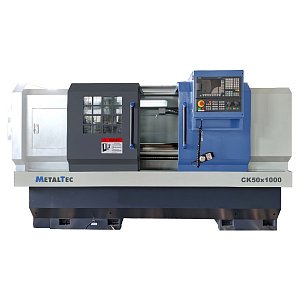 MetalTec CK 50x1000 токарный станок c ЧПУ с прямой станиной (гидравлика)
