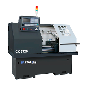 MetalTec CK 2320 токарный станок c ЧПУ с прямой станиной (мех. патрон)
